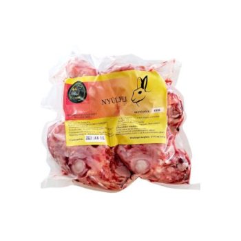 Nyúlfej  4 db / csomag nyers