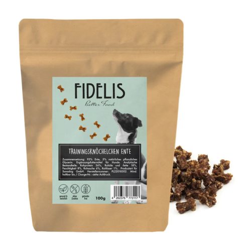 Fidelis kacsa mini tréning snack  100 g