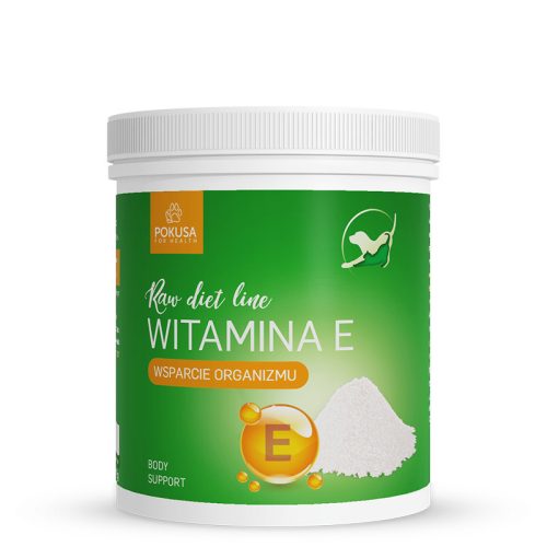 POKUSA RawDietLine E-vitamin por kutyáknak és macskáknak 300 g 