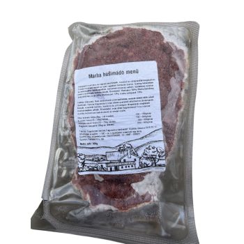   Marha húsimádó menü , komplett barf menü zöldpacallal 500 g 