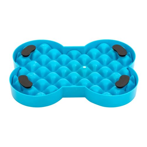 Slodog™ Habzsolásgátló tál mini - kék Lickimat
